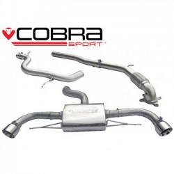 AU37d Cobra Sport Audi TT (Mk2) 2.0 TFSI (2WD) 2012> Turbo Back Package (De-Cat), Cobra Sport, AU37d
